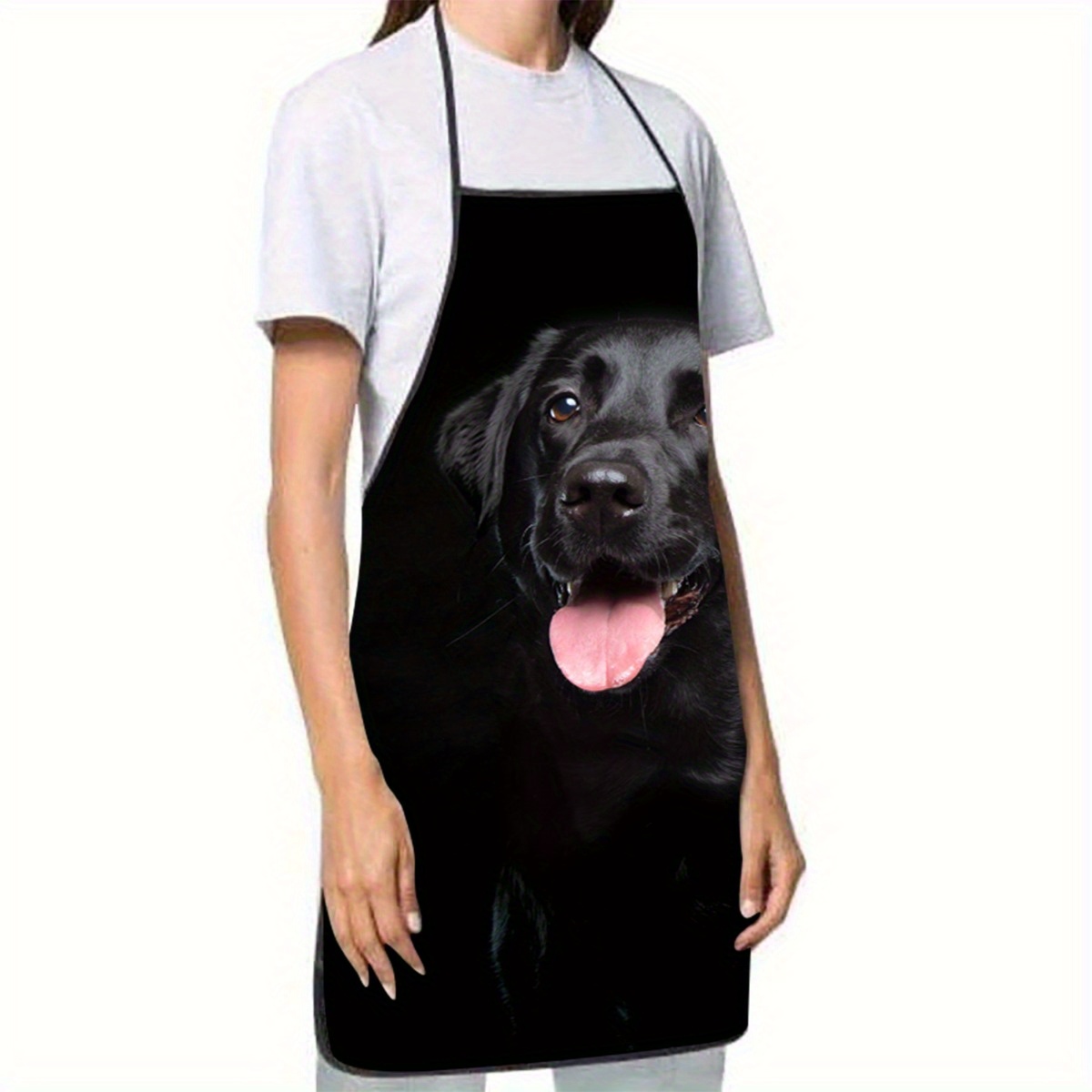 1 블랙 래브라도 개 프린트 앞치마 - 가정 주방, 베 - Home Cooking Dog Food 리뷰 및 가격