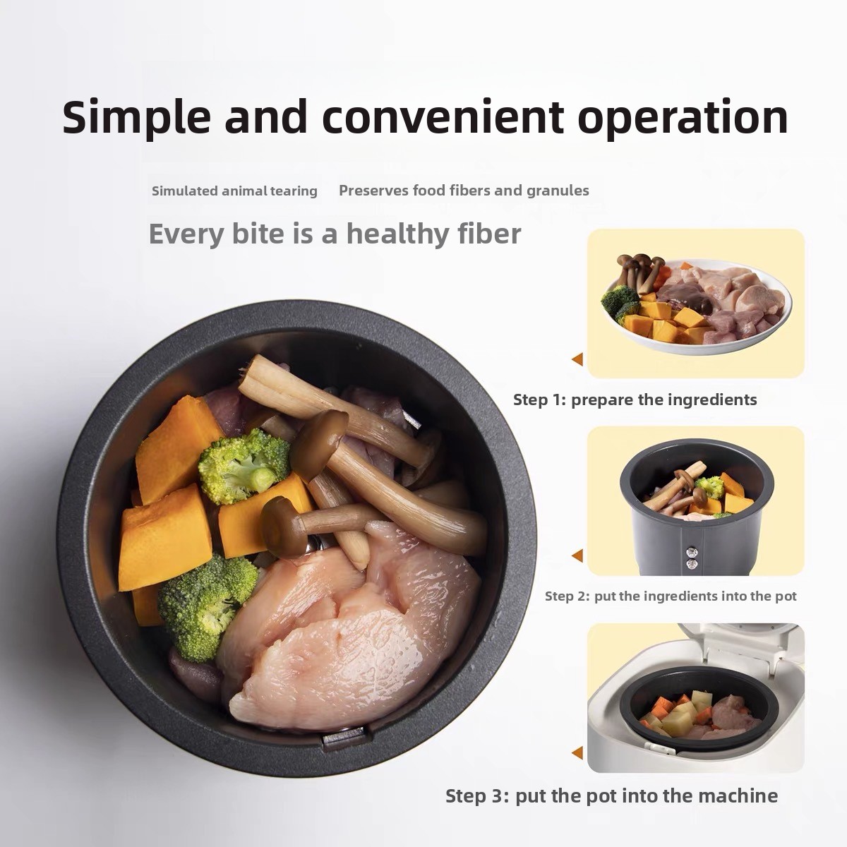 반려동물 요리기 가정용 신선식품 제조기 스마트 다기능  - Home Cooking Dog Food 리뷰 및 가격